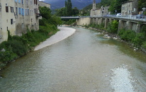 Pontaix et sa rivière  La Drôme 