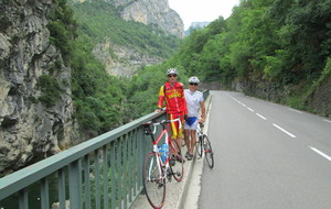 Les gorges de La Bourne