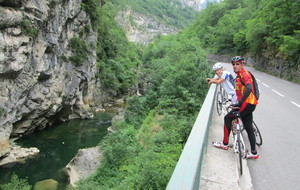 Les gorges de La Bourne